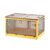 ZhangXX Foldable Storage Boxes with Lids, Plastic Storage Organiser with Portable Handles & Wheels, Large Clear Storage Bin for Wardrobe Grocery Cupboard
