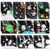 Zhanmai 30 Pcs Color Your Own Funny Outer Space Crafts DIY Posters Star Planet Astronaut Instrument Space Stickers Bulk Wall Poster DIY Art Crafts for Party Home Activities