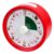 ZHENZIJ 60 Minutes Visual Countdown Timer ABS Housing, Easy-to-Read Display, LED Alert, Quiet Manual Desktop Tool for Cooking Ba