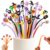 Zhirlyn 30 Pcs Halloween Fun Pens Cute Bobblehead Gel Ink Pens with Pumpkin Skull Ghost Bat Designs, Assorted Kawaii Pen for Birthday and Holiday Gifts (Halloween)