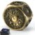 ZHOORQI 8-in-1 DND Dice Set – Metal Spinner Dice with Dual D20, 3D Monster Engravings & Smooth Spinning – Perfect for TTRPG, D and D Dungeons and Dragons Gifts (Bronze)