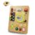 ZIESFOCE Montessori Toddler Busy Board, Wooden Rechargeable Sensory Board Educational Toy with LED Light Switches, Travel Toys Gifts for 1 2 3+ Year Old Toddlers Boys and Girls (Type-C Charging)
