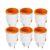 Zigbee Smart Plug 16A EU Smart Socket with Power Monitoring Timing Function Voice Control Via(220V_6 Pieces ZIGBEE)