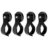 Zihvfzu 4 Pack Magnetic Hook Straps – 2.59″ Heavy Duty Magnetic Tool Holder for Garage, Workshop, RV, Pickup – Cable Management Wrap for Extension Cord, Rope, Hose, Wire – Strong Magnet Tie for Tools