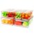 ZIJUND 6 Packs Fridge Organizers and Storage, Refrigerator Organizer Bins