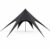 Ziociura Outdoor Shelter Canopy Tent Pavilion Marquee Shade with Weather Protection and Oxford Single Peak High Arch with 4 m Pole and Stakes Suitable for