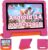 ZIOVO 2026 Kids Tablet 10 inch Android 14 Tablets for Kid Octa-Core, 20GB+128GB (TF 1TB), Toddler Tablet with Shockproof Case, 5GHz WiFi 6, Parental Control, Face Unlock, Split Screen, BT5.0-Pink
