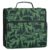 Zipper Binder Wildlife Nature Silho Forest Decor Trapper Keeper 3 Ring Binder Bag Multiple Pockets & Storage Organizer, 500 Sheet Capacity with Shoulder Strap