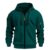 Zipup Hoodie Men Oversized Cool Athletic Streetwear for Workout Office