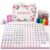 ZIVOYCO American Mahjong Tile Set, 166 Tiles with Carry Bag, Pink Floral
