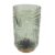 ZJchao Glass Battery Operated Table Lamp with Gold Base Warm Night Light for Living Room Bedroom Decoration
