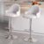 ZJMAWQ Bar Stools Counter 2 Set Island Height Swivel Adjustable Leather