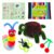 Zlulary Pipe Cleaner Craft Kit, Pipe Cleaners Bulk with Instructions
