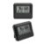 ZMGERCSCR Digital LCD Indoor Temperature Sensor Humidity Meter Thermometer Hygrometer Gauge C/F Toggle Display(Black)