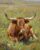 ZMHZMY Oil Painting DIY Paint by Numbers for Beginner Longhorn Cow,Animal Cow Painting by Number Kits Oil Paint Drawing Canvas Home Decor,40x50cm No Frame
