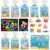 ZMLM 24 Pack Rainbow Art Scratch Notebooks for Kids Birthday Party Favors