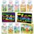 ZMLM 24 Pack Rainbow Scratch Art Party Favors for Kids 4-8 – Mess-Free Birthday Goodie Bags Stuffers, Classroom Prizes Grades 1–3 Creative Paper Notebooks for Pre-K Kindergarten Gifts (Animal, 24)