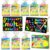 ZMLM 24 Pack Rainbow Scratch Art Party Favors for Kids 4-8 – Mess-Free Birthday Goodie Bags Stuffers, Classroom Prizes Grades 1–3 Creative Paper Notebooks for Pre-K Kindergarten Gifts