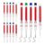 ZMoal 15 Pcs Long Deep Hole Marker Pens 20Mm Long Nib Marker Longs Nose Markers Waterproof Construction Markers Marking Permanent Markers Marker Pens Metal Marking Pens