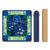 ZMoal American Mahjong Mat with Rules,22 X 22 Inch Chinoiserie Koi Pond