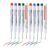 ZMoal Long Deep Hole Marker Pens Multi Channel Long Pointed Deep Hole Marking Pen Waterproof Fast Drying Color Building Woodworking Metal Building Marker Pen 10 Pcs 20Mm