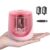ZMOL Battery Powered Electric Pencil Sharpener,Small Battery Operated Pencil Sharpeners Portable,Fast Sharpen, Suitable for No.2/Colored Pencils(6-8mm), Art Studio/Classroom/Office/Home Pink
