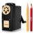 ZMOL Heavy Duty Manual Hand Crank Pencil Sharpener, Desktop, Black
