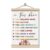 ZNGFON In This Room Classroom Wall Art Poster Hanger Frame 30×40, Boho Positive Affirmations Hanging Wall Art Decor for Girls Room Bedroom, Classroom Decorations for Teachers