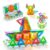 ZNZ Mini Magnetic Tiles 36PCS Travel Set with Case