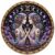 Zodiac Pearl Art Kit, DIY Astrology Bead Painting Set (Gemini)