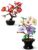 ZOGQENT 599PCS Plum Blossom Building Set with 696PCS Orchid Blossom Building Block Set