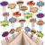 Zomiboo 24 Pcs Comic Pop Style Paperclip Bookmarks, Pop Art Boom Pow Bookmark Clips for Kids Boys, Comic Hero Theme Birthday Party Favors, Classroom Rewards, Goodie Bag Fillers
