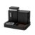 ZOMISIA Automatic Cat Feeder, Gravity Cat Food Dispenser, 0.8Gal x 2, Black