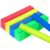 Zonon 100 Pcs 6 Inch Rulers Bulk Plastic Flexible Small Straight Rulers with Inches and Centimeters First Day of School Gift for Students Back to School Office Supplies(Bright Color, Opaque)