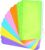 Zonon 12 Pcs A6 Binder Zipper Folders Pockets 6 Holes Budget Binder with Cash Envelopes PVC Loose Leaf Bag Waterproof Pouch Document Filing Bags(A6,Pink, Blue, Orange, Green, Yellow, Purple)