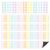 Zonon 24 Pcs Magnetic Bulletin Board Border Pastel Gingham Trim Colorful Checkered Classroom Decor Straight Rolled Strips for School Chalkboard Whiteboard Wall Supplies, 11.8” x 1.5”
