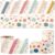 Zonon 2 Pcs 59 ft Classroom Bulletin Board Borders Boho Dots