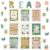 Zonon 45 Pcs Boho Greenery Reading Bulletin Board Classroom Poster Set