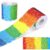 Zonon 65 Feet Crayon Bulletin Board Borders Decorative Bulletin Board Decorations Straight Rolled Border Trim Decorations for Classroom Back to School Offices Decor