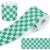 Zonon 65 Feet Green Checkered Bulletin Board Border Pastel Green Checker Border Back to School Checkerboard Borders Decorative for School Classroom Office Chalkboard Wall Desk Supplies