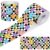 Zonon 65 Feet Smile Face Bulletin Board Borders Decorations for Classroom Straight Die Cut Border Trim Rolled Black and White Checkered Chalkboard Trim for Back to School Blackboard Desk Decor