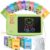 ZONSTVYS Talking Flash Cards for Toddlers: 2-in-1 LCD Writing Tablet with 510 Sight Words, Montessori Language Learning, Autism & Speech Therapy Toys for Children Ages 1-6, Green
