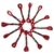 Zopsc 24 Pcs Cross Stitch Thread, Glossy Braided Embroidery Floss