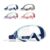 ZORNE Yilia Swim Goggles for Adults & Kids – Anti-Fog, UV Protection, Wide View with Comfort Nose Cover & Ear Plugs Set for Pool, Lake, Snorkeling