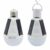 Zorvial Solar Bulbs for Indoor Home and Chicken Coop,Emergency Solar Rechargeable Bulbs,Outdoor Waterproof Camping Lamps for Tent,Portable Smart Bulb for Shed Night (1200mAh)