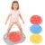 Zozimix Balance Board with Maze for Kids, 20 inch Labyrinth Wobble Board Rocking Seesaw Sensory Training with 2 Balls & 2 Replacement Labyrinth Disks, Non-Slip Pedals Indoor Outdoor for Boys Girls