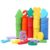 ZQsmgs 100Pcs Colorful Pattern Blocks, Multi Shape Manipulatives Toys