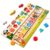 ZQsmgs 3 in 1 Wooden Activity Busy Board, Early Educational STEM Toy
