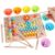 ZQsmgs Clip Bead Sorting Game, Magnetic Fish Catching Toy