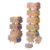 ZQsmgs Cow Number Color Matching Stacking Blocks, Math Early Educational Toy